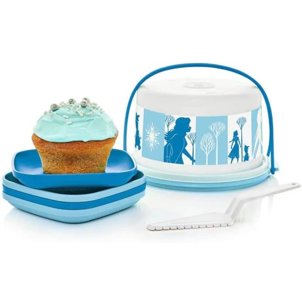 Frozen II Mini Party Mini Cake Taker Plate Set